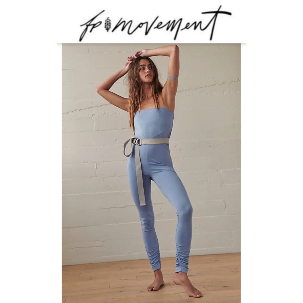 Free People Hot Shot Strapless One-Piece